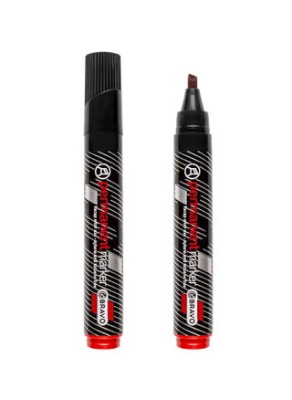 Bravo Permanent Marker - Chisel Tip - Red - pzsku/ZD94460AE5A1D53BE0141Z/45/_/1711822636/da1190b6-0177-43c8-8a87-15d813f12c3d