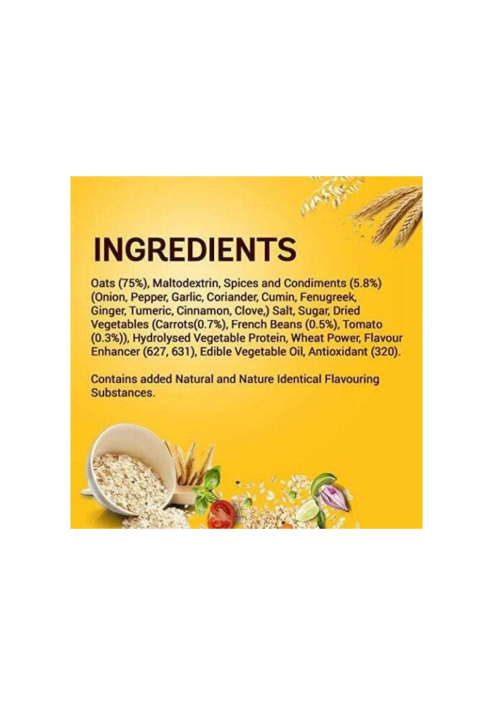 Saffola Masala Oats, Classic Masala, 40 g (Pack of 6) - Image 3