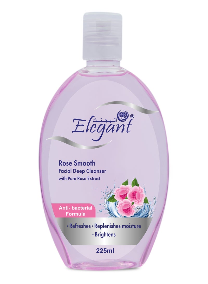 Elegant Elegant ROSE Facial Cleanser 225ML Antibacterial Formula