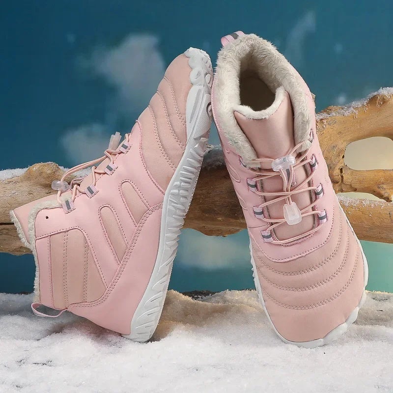 New Style Cotton Shoes Men''s and Women''s Snow Boots Winter Outdoor Waterproof fleece-lined Thickened Warm Men''s Mountain Climbing Non-slip Wear-resistant Mountain Climbing - Image 3
