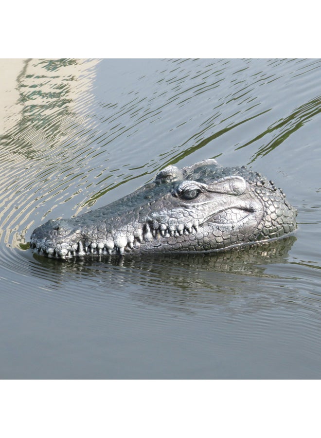 Flytec Electric Crocodile Electric Toy Boat Can Be Under The Water Swimming Pool Shark Remote Control Boat Spoof Simulation Animals-Color:Standard Configuration (one Battery) - Image 5
