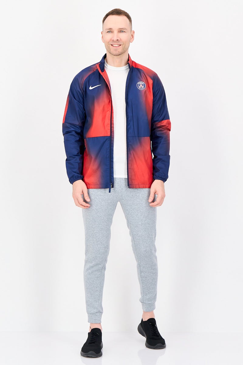 Nike x Paris Saint-German Repel Academy Men Sportswear Fit Long Sleeve Football Jacket, Multicolor - Image 3