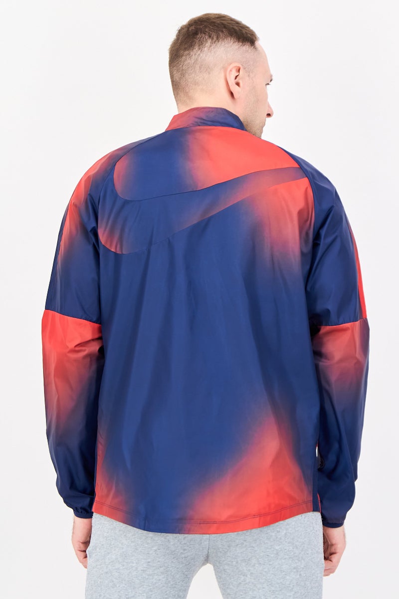 Nike جاكيت كرة القدم للرجال من نايك × باريس سان جيرمان ريبيل أكاديمي بأكمام طويلة، متعدد الألوان - Image 4