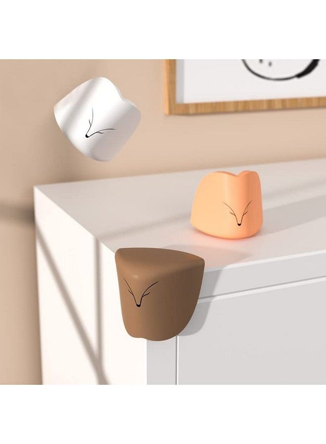 P-Plus International حماية الزوايا لأثاث الأطفال حراس الزوايا وحواف الأمان واقيات الأطفال ووسائد لتغطية حواف الأثاث والطاولات الحادة (رمادي عبوة من 6)  - Image 5