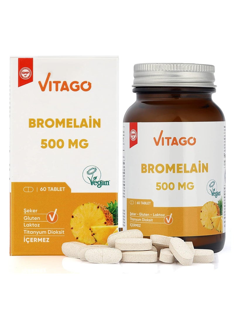 Vitago Premium Bromelain 60 Tablets 500 mg - pzsku/ZD9451CBD90C45BE8CCEDZ/45/_/1732957021/b3ab2251-3477-41dd-b21a-4d8967d7f947