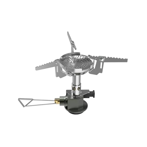 Fire-Maple Greenpeak 2 Backpacking & Camping Stove with Micro Regulated Valve - Ultralight, Compact, Isobutane-Powered Cooking Gear for Hiking, Trekking, Hunting & Emergency Use - Image 1