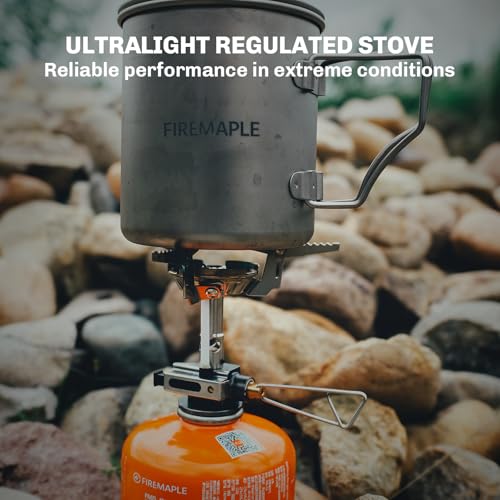 Fire-Maple Greenpeak 2 Backpacking & Camping Stove with Micro Regulated Valve - Ultralight, Compact, Isobutane-Powered Cooking Gear for Hiking, Trekking, Hunting & Emergency Use - Image 5