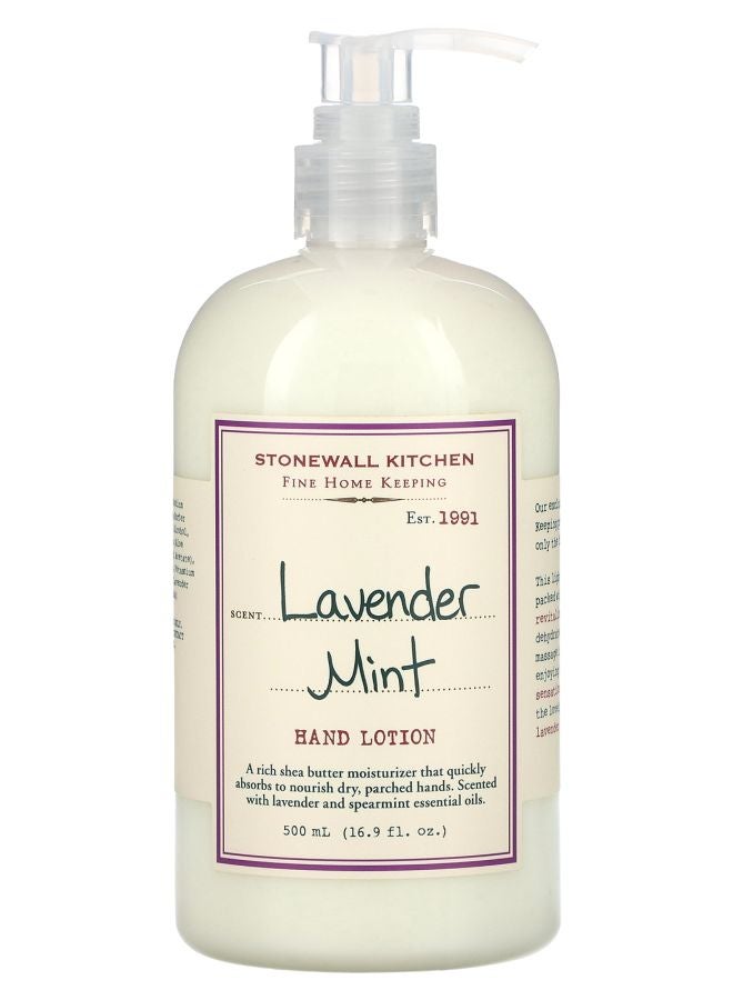 Hand Lotion Lavender Mint 16.9 fl oz (500 ml)
