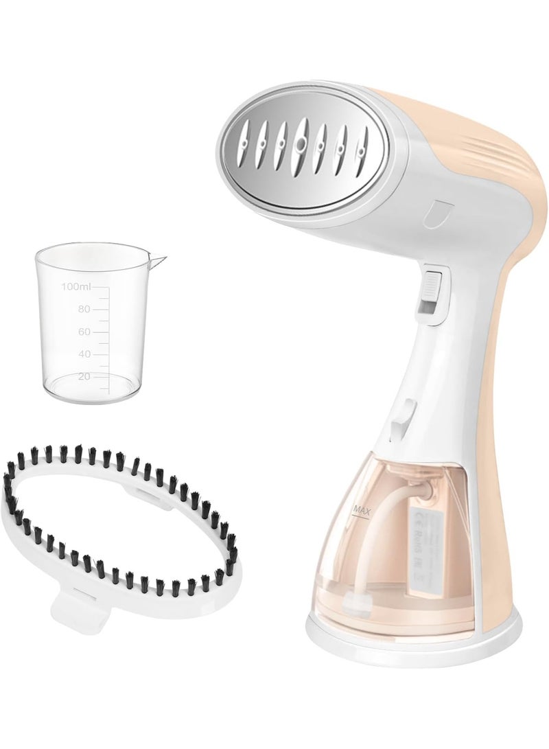 آر إيه أف مكواة بخار محمولة للملابس بقوة 1500 وات وخزان مياه قابل للفصل سعة 300 مل ومكواة بخار محمولة وتسخين سريع وإخراج بخار مستمر ومضادة للتنقيط ومناسبة للسفر - Image 1