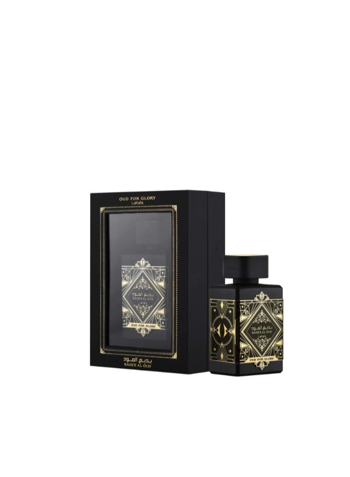 Lattafa Bade'e Al Oud Oud For Glory For Unisex EDP 100ml - Image 4