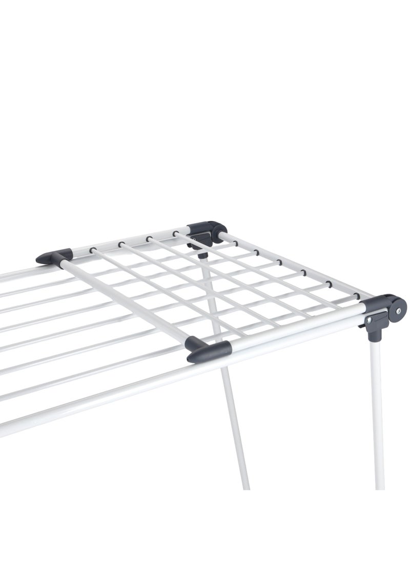 DELCASA Delcasa 175x108 Carbon steel Cloth Dryer DC3284 powder coated carbon steel cloth drying stand rack & Frame Sleek Design Wide Drying Space Strong Stand cloth drying stand  - Image 4