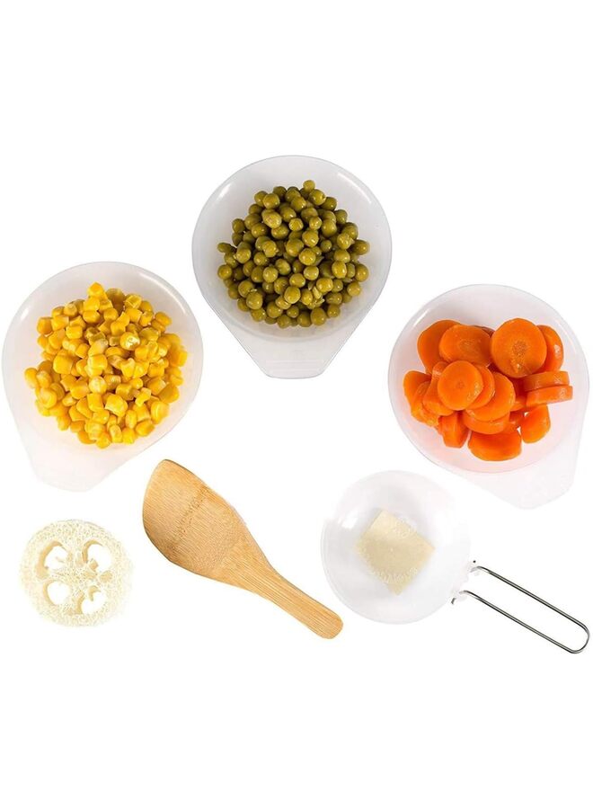 Camping Cookware Kit, Camp Dishes Camping Cooking Utensils?Portable Aluminum Pot Pan Kettle, Bowl Spoon Kit, Lightweight Outdoor Cooking Set for Hiking Picnic - Image 4