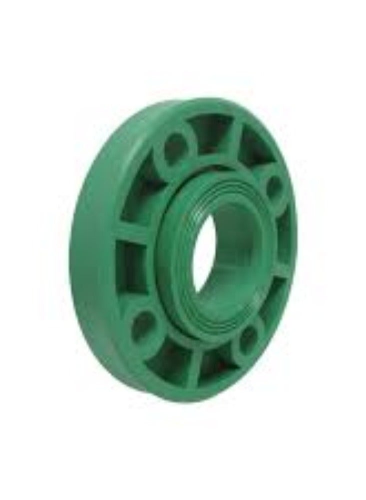 KNP Flange Adapter PPR Pipe Fitting in size 40mm is designed for connecting PPR pipes to flanged pipe systems. - Image 2