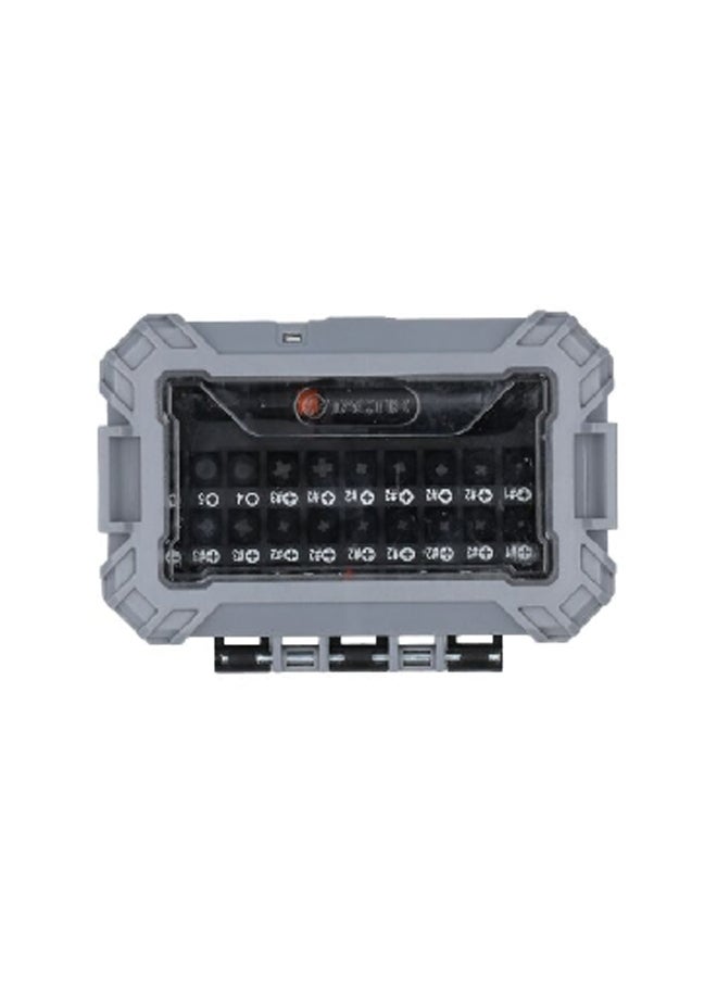 Tactix 31-Piece Heavy Duty Break-Resistant Impact Bit Set with Storage Case Black and Orange 455831P  - Image 1