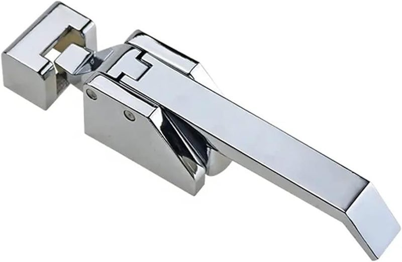 Zinc Alloy Soundproof Oven Door Handle Lever Lock No Lock Cylinder 1Pcs - Image 2