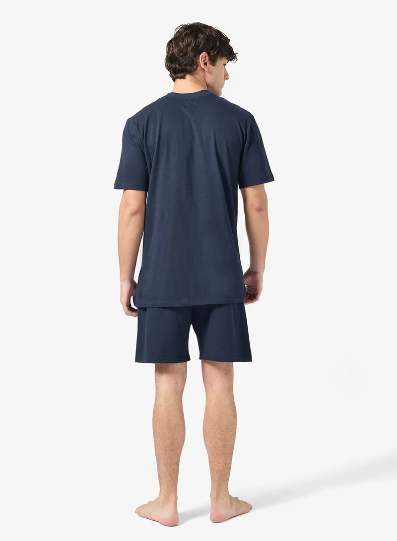 Seventy Five Nightwear T-Shirt & Shorts Set