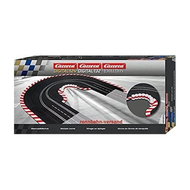Carrera 20613 Hairpin Curve add on Expansion Accessory Compatible with Evolution Digital 132 and Digital 124 Slot car Tracks - Image 3