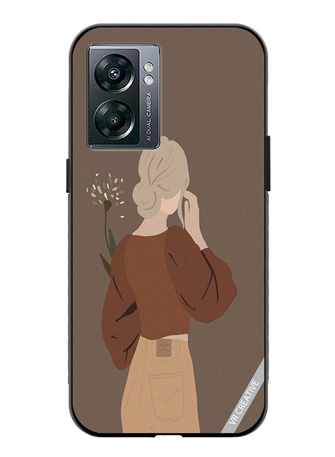 VR CREATIVE Protective Case Cover For OnePlus Nord N300 Brownie Design Multicolour - Image 1