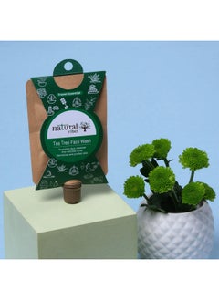 Natural Vibes ~ Ayurvedic Tea Tree Face Wash 30 Ml ~ Reduces Acne, Blemishes And Purifies Skin ~ Travel Essential  - Image 2