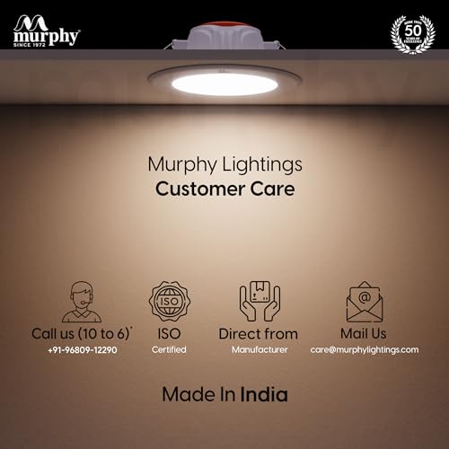 Murphy 7W VIVO 3-in-1 Round LED Conceal Panel Light | Color Changing (Cool White/Warm White/Natural White) – Suited for 3-inch Concealed Box – Pack of 1 - Image 5