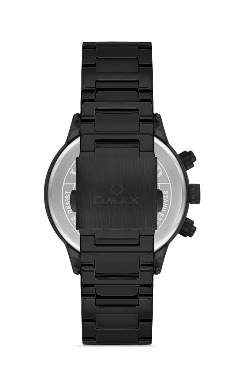 OMAX Men's Wrist-Watch | Analog | Stainless Steel Band | Elegant Design - Image 3