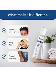 Man Matters Advanced Hair Growth Serum Roll On For Hair and Beard - With 3% Redensyl,2% Anagain,1% Aminexil and Rosemary Leaf Extract - Reactivates Hair Cells and Activates Beard Follicles - 25ml  - Image 5