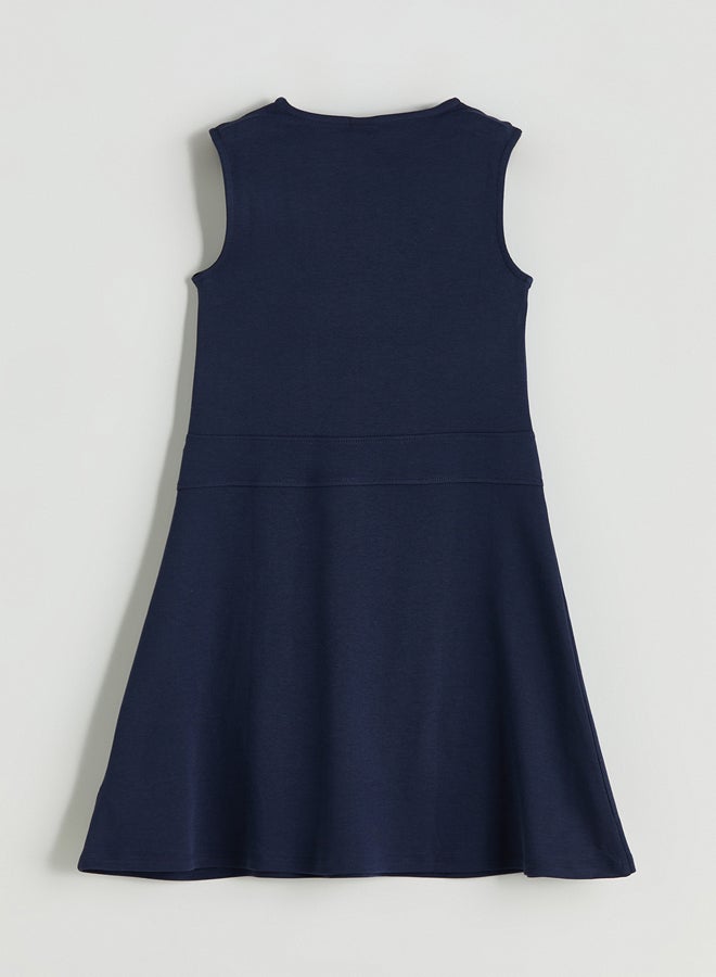 ال سي وايكيكي فستان بنات برقبة مستديرة - Image 3