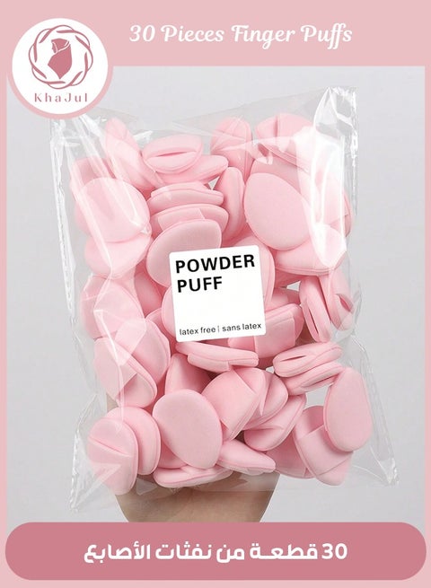15/30pcs Powder Coated Finger Pillow Chair , with Dove Air Pillow, Latex Free Blending Sponge and Cone(Pink)