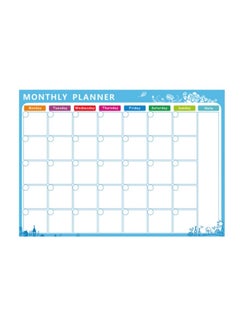 OASIS-TH Magnetic Dry Erase Calendar Whiteboard Fridge Mag-net Flexible Daily Message Stickers with 3 Board Pen 1 Eraser for Weekly Monthly Organizer Schedule Planner To Do List Notepad Wall Set  - Image 2
