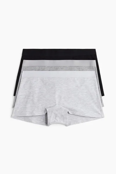 H&M 3-Pack Cotton Boxer Briefs