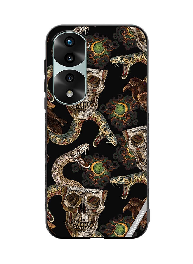 VR CREATIVE Protective Case Cover For Honor 70 Pro plus Horror Art Design Multicolour - Image 1
