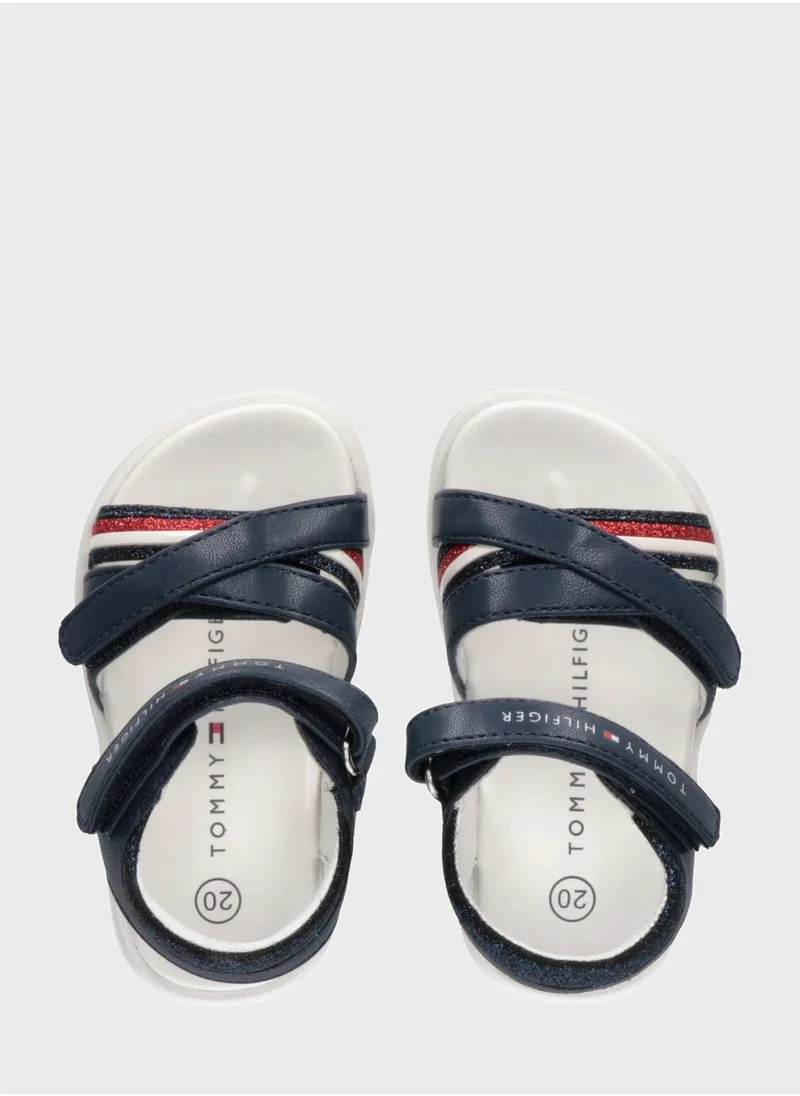 TOMMY HILFIGER Kids Velcro Sandal