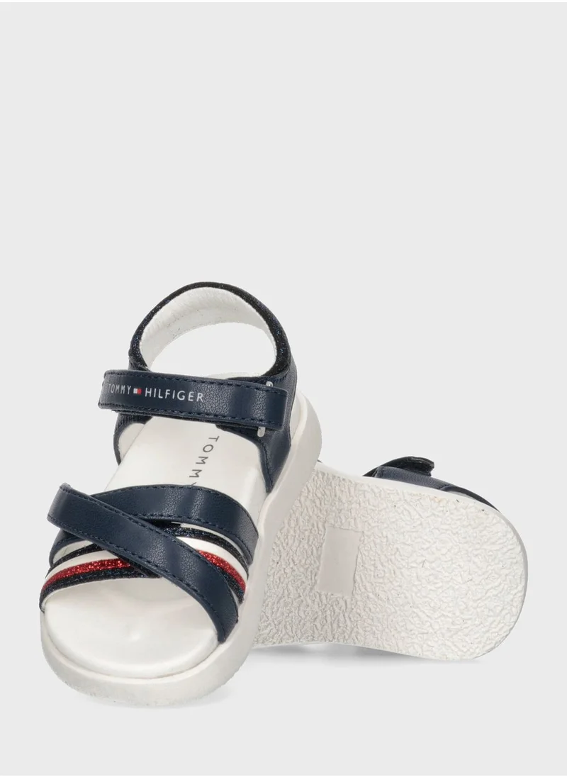 TOMMY HILFIGER Kids Velcro Sandal