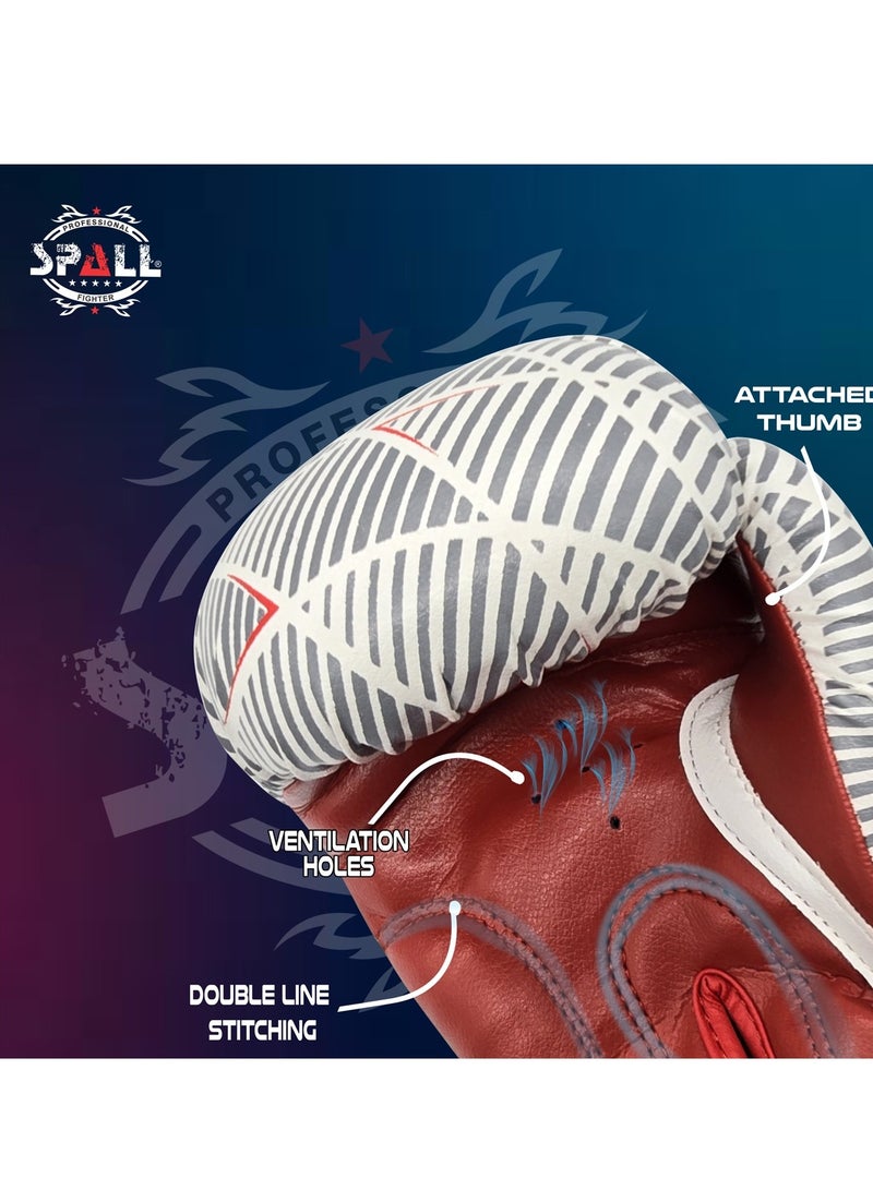 Spall Professional Boxing Gloves For Strong Punches Sparring And Kickboxing Fighting Punch Bag Workut Muay Thai And Training - Image 4