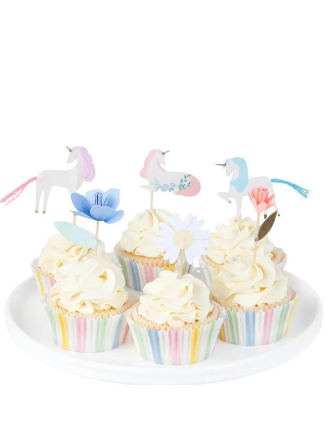 Meri Meri Meadow Unicorns Cupcake Kit