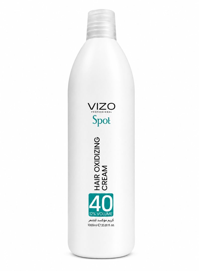 Spot Hair Oxidizing Cream 40 Volume 12% – Professional Hair Developer For Hair Coloring & Bleaching, 1000ML