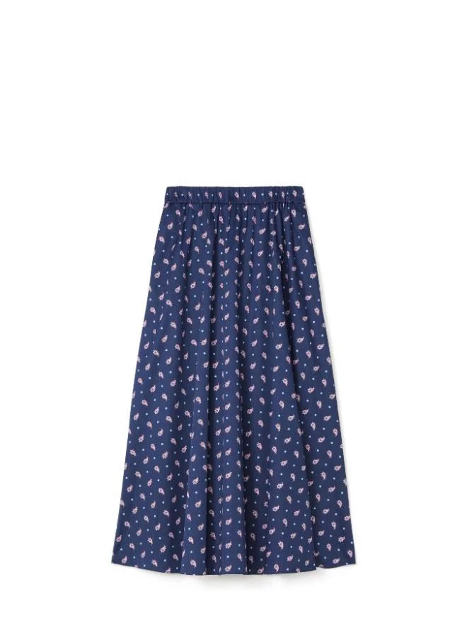 Kate Spade Paisley Foulard Midi Skirt