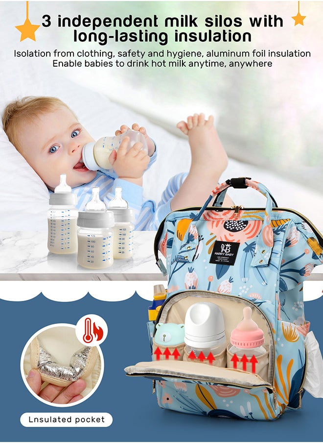 URbazaar - Baby Diaper Bag Backpack - Baby Bag for Boys and Girls, Diaper Backpack - Large Diaper Bags for Travel - Baby Gifts & Bath Search Log - Newborn Essentials & Supplies for Mom - Image 1