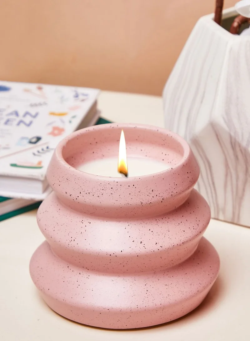 Cotton On Body Black Cherry Speckle Candle