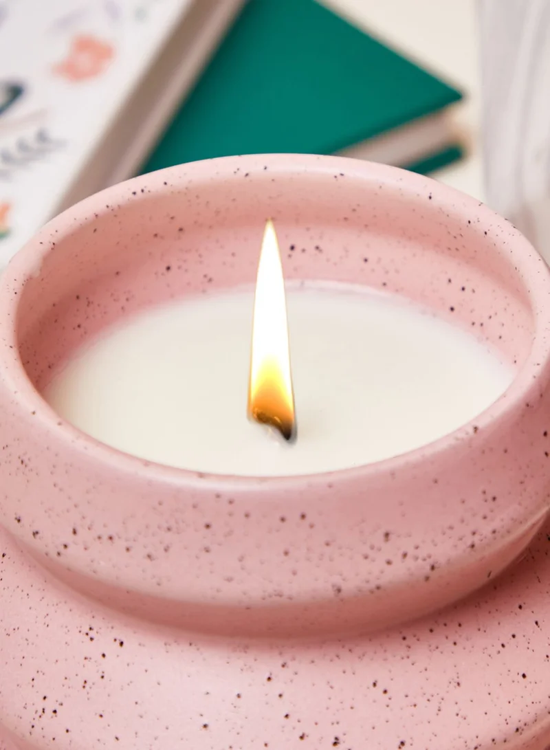 Cotton On Body Black Cherry Speckle Candle