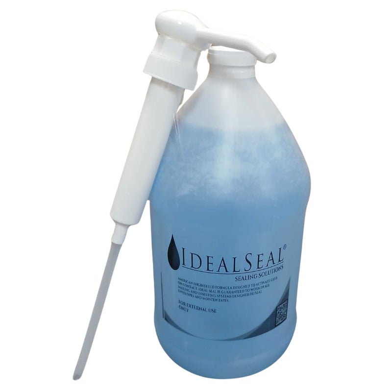 IDEALSEAL One Gallon of Sealing Solution with Heavy Duty Pump Compare to PB EZ Sealing Solution # 601-1 DM Series Mailing Systems - Image 1