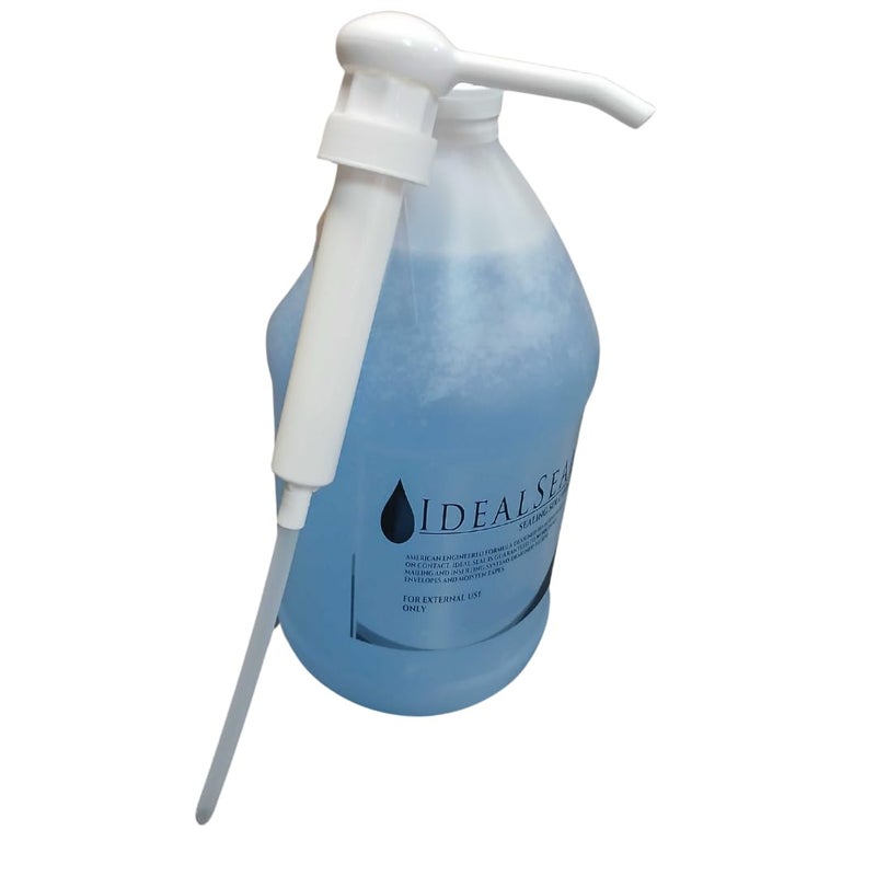 IDEALSEAL One Gallon of Sealing Solution with Heavy Duty Pump Compare to PB EZ Sealing Solution # 601-1 DM Series Mailing Systems - Image 3