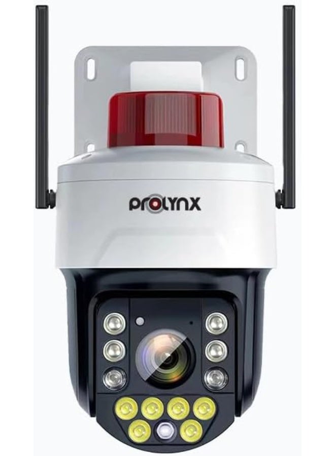 Prolynx Solar PTZ Security Camera PL-SPTZ0530X – 4G LTE & WiFi, Outdoor Wireless Surveillance