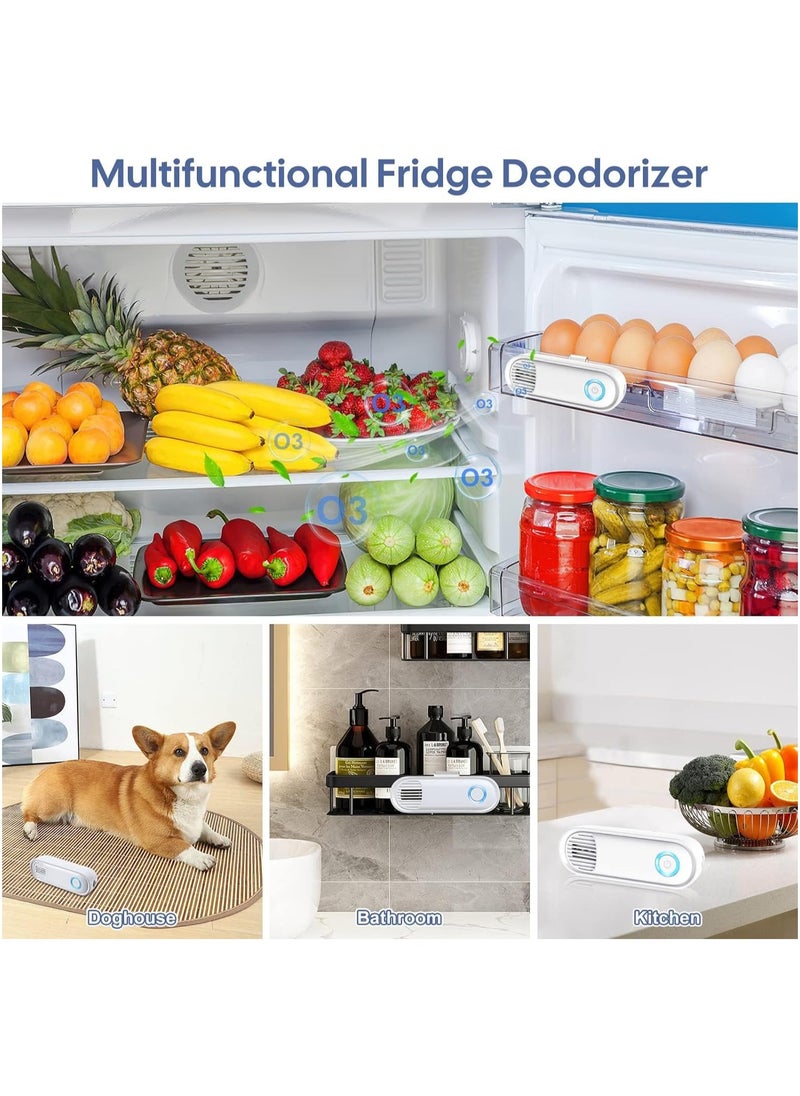 Generic - Compact Rechargeable Refrigerator & Household Deodorizer Ozone Purifier for Fridge, Car, Closet, and Pet Spaces - Image 1