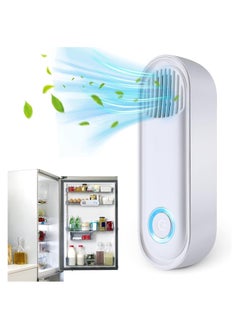 Compact Rechargeable Refrigerator & Household Deodorizer Ozone Purifier for Fridge, Car, Closet, and Pet Spaces