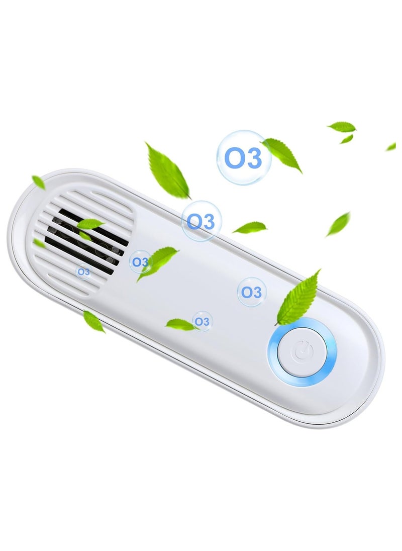 Generic - Compact Rechargeable Refrigerator & Household Deodorizer Ozone Purifier for Fridge, Car, Closet, and Pet Spaces - Image 1