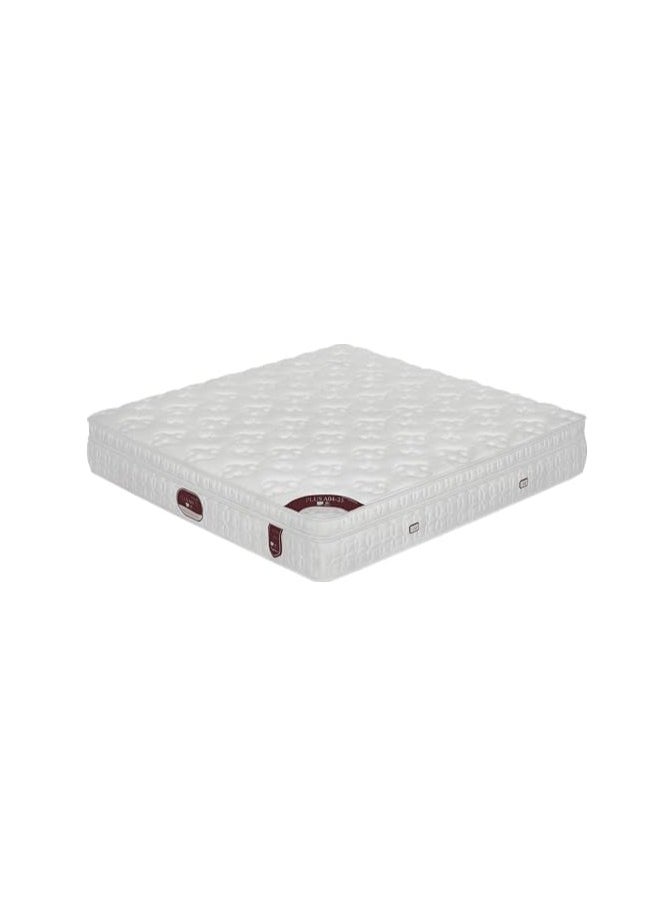 The Luxurious Plus A04 Mattress from the King Back Collection - A Multi-Layered Sleep Experience with Memory Foam, Latex, and Advanced Ventilation System for Superior Comfort, Optimal Spine Support, and Enhanced Durability 200x180x33 cm