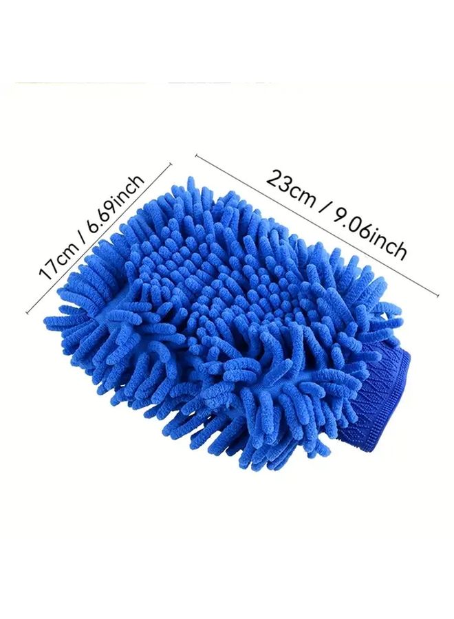 1pc Car Wash Gloves Anti Scratch Cleaning Tool For Cars And Home Kitchen Random Colors - Image 4