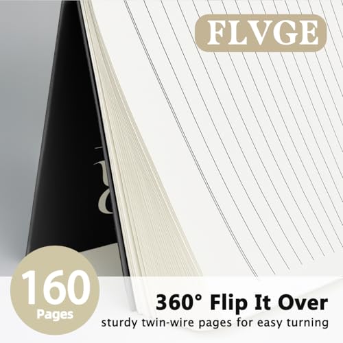 FLVGE Leadership Gift Notebook for Work, Employee Appreciation Gifts, Thank You Gift for Leader Mentor Boss Supervisor, Notebook for Women Men, Hardcover Spiral Journal 5.5 x 8.3 Inch - Image 3