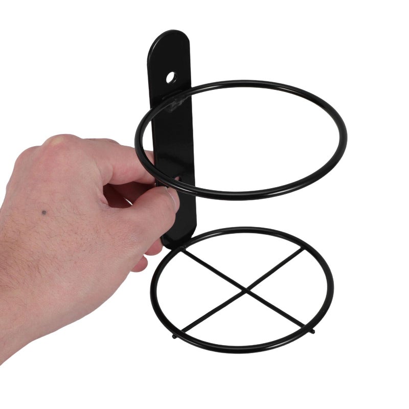 Wall Mounted Metal Wine Rack Holder For 6 Bottles Kitchen Bar Home Storage Organizer - Image 5